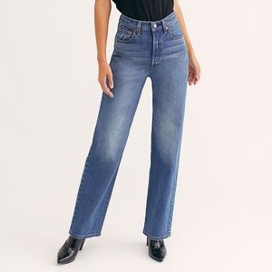 Levi’s ribcage straight - full length (no crop)